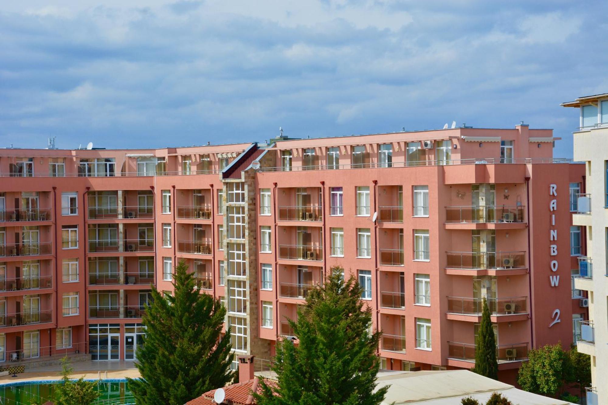 Rainbow 2 Holiday Complex Sunny Beach Eksteriør billede